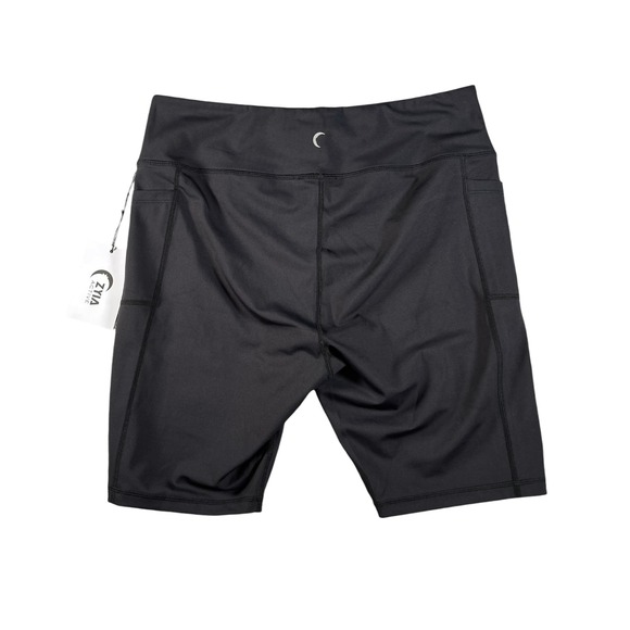 ZYIA ACTIVE NWT Black Light n Tight Pocket Hustle Shorts 8in XXXL Bike Shorts - Picture 2 of 11